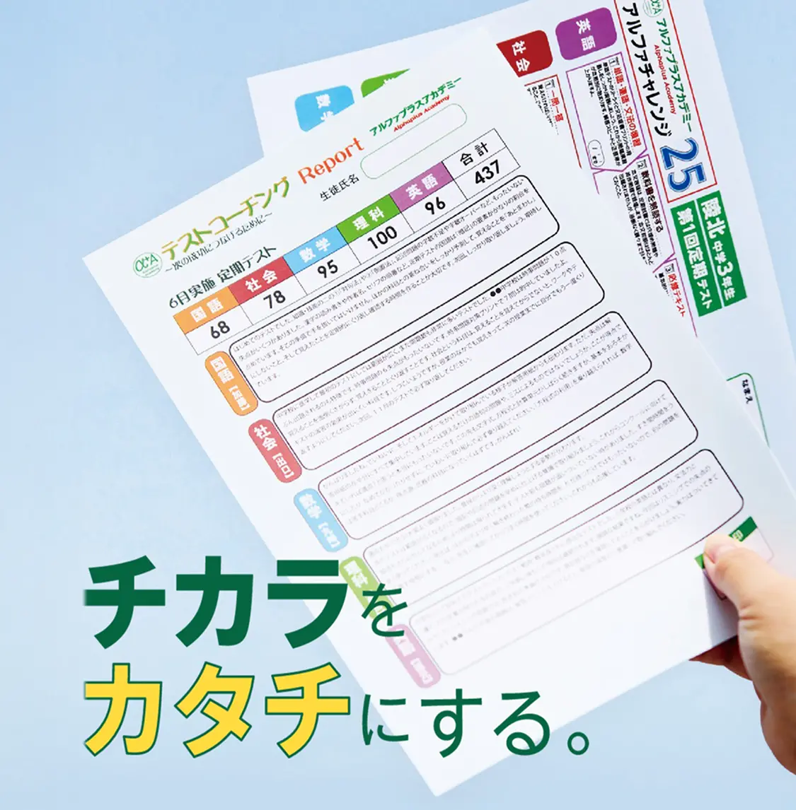 チカラをカタチにする。